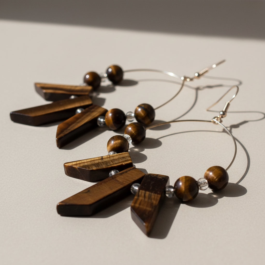 Eye of the Tiger 3 Earrings