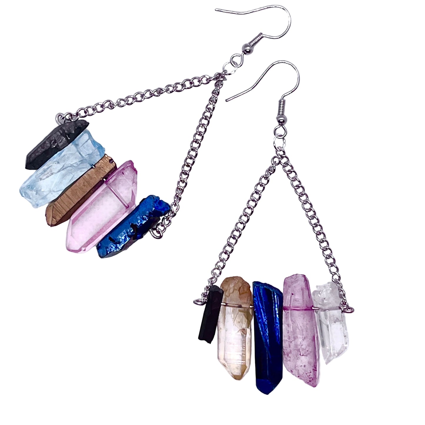 Crystal Dangle 2 Earrings