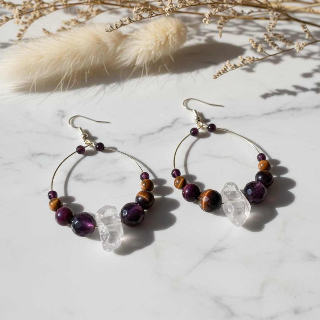 Eye of the Tiger 2 Earrings