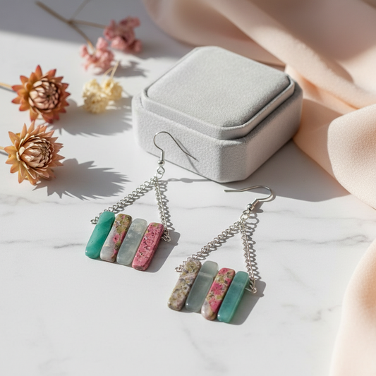 Crystal Camo Earrings