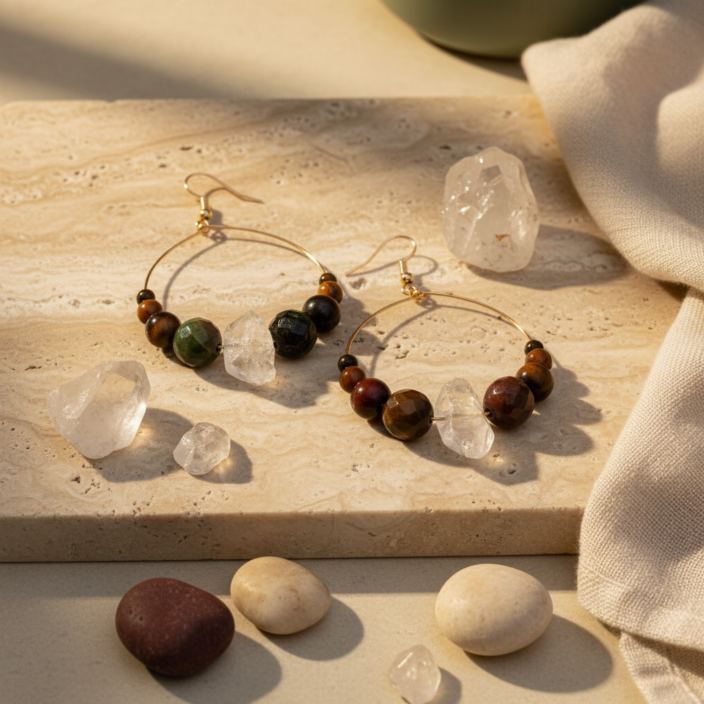 Eye of the Tiger 2 Earrings