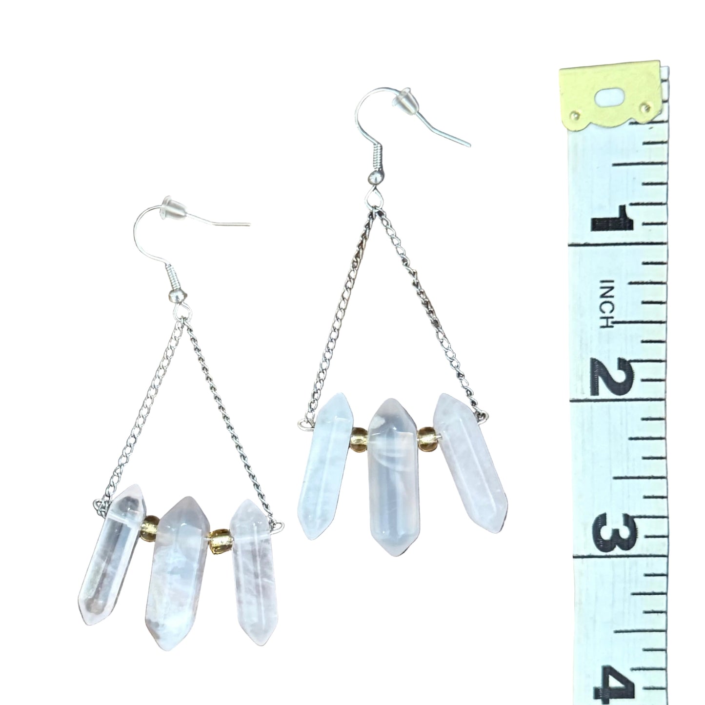 Crystal Point Earrings