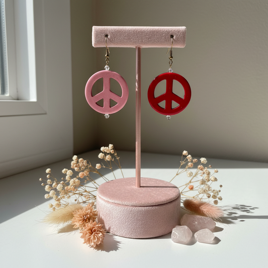 Make Love, Not War Earrings