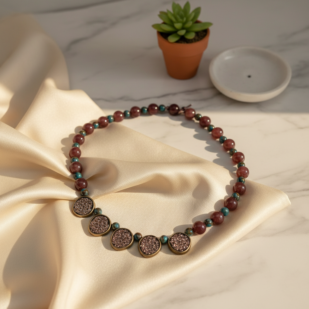 Drooling Over Druzy Necklace