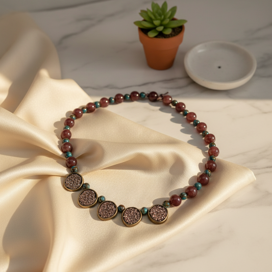 Drooling Over Druzy Necklace