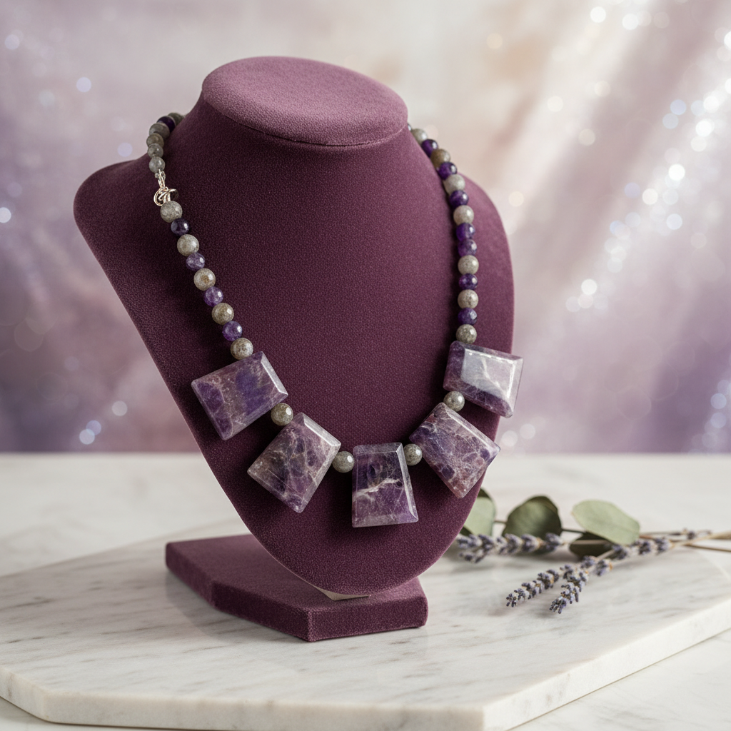 The Final Boss Amethyst Necklace