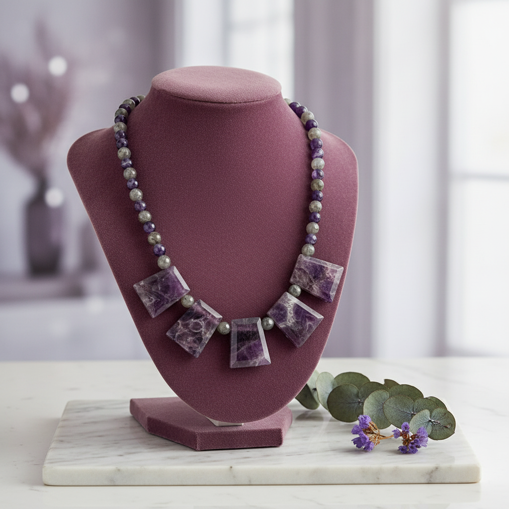 The Final Boss Amethyst Necklace