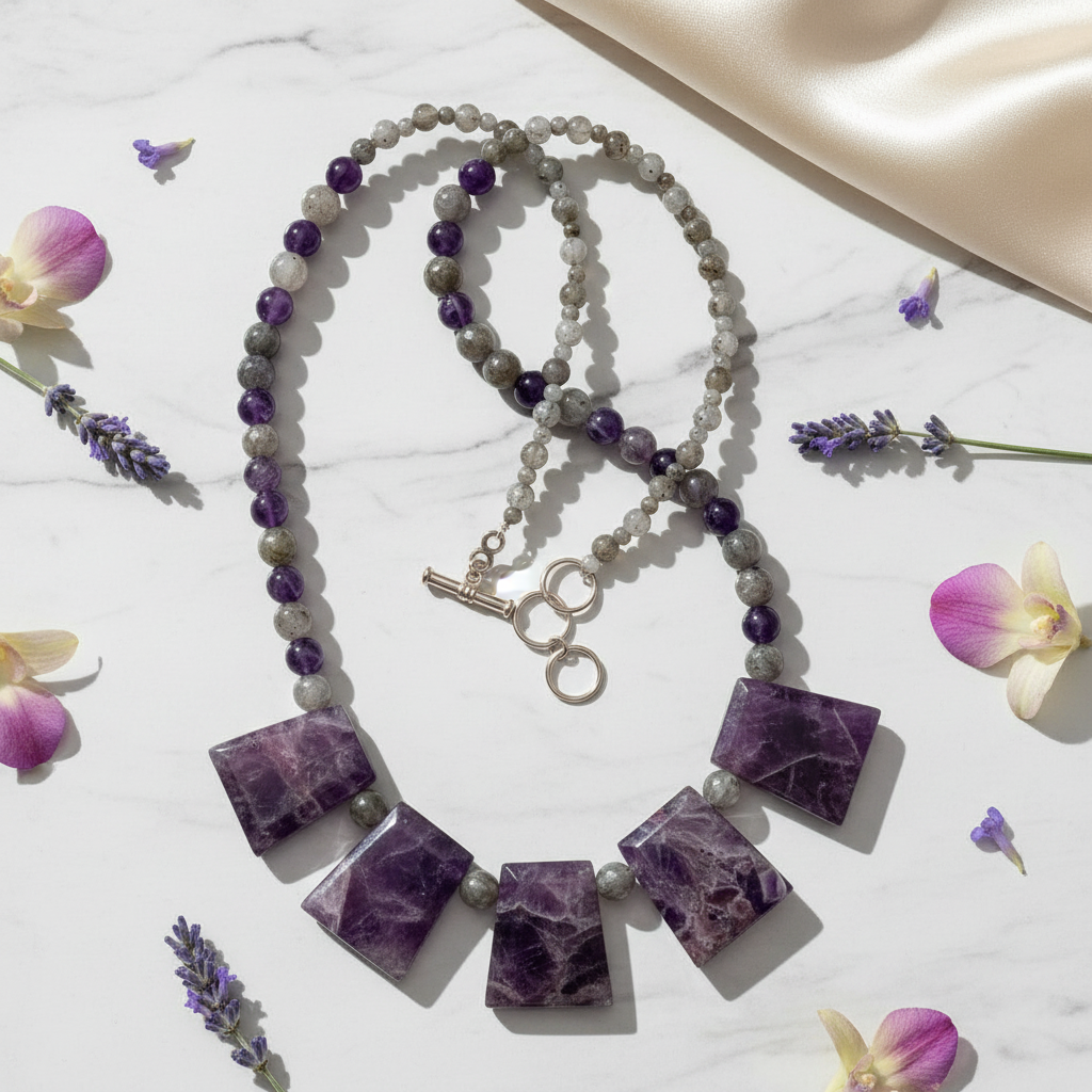 The Final Boss Amethyst Necklace