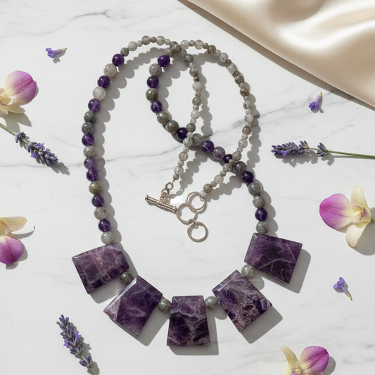 The Final Boss Amethyst Necklace